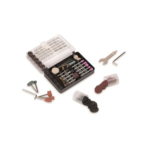 PowerPlus sárga multifunkciós gép 200W +126 részes kiegészítő készlet  POWX1341