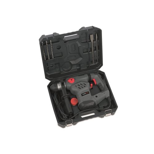 PowerPlus szürke elektromos ütvefúrógép 1600W+koffer POWE10081