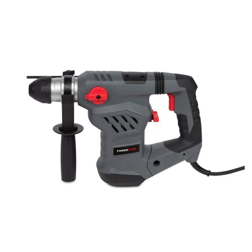 PowerPlus szürke elektromos ütvefúrógép 1600W+koffer POWE10081