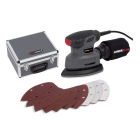   PowerPlus szürke elektromos deltacsiszoló szett kofferben 140W POWESET5