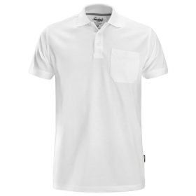 Snickers férfi galléros póló fehér 003 / XS