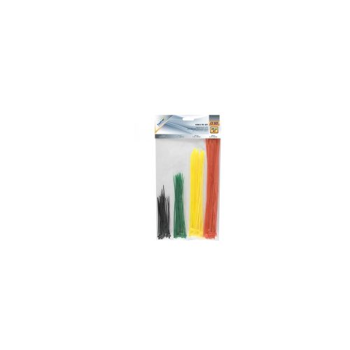 HOME CT SET kábelkötegelő szett, színes 4x25db