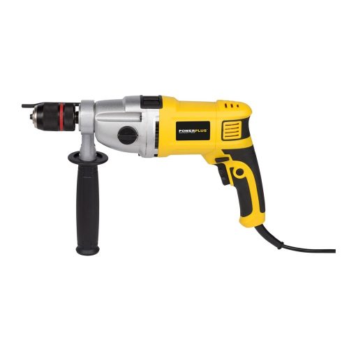 PowerPlus sárga ütvefúró 1050W POWX0280