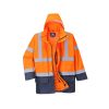 Kabát S766 Essential 5 az 1-ben sárga/tengerészkék kabát  3XL