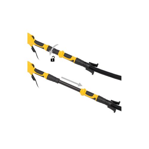 PowerPlus sárga elektromos falcsiszoló 710W 225mm POWX04761