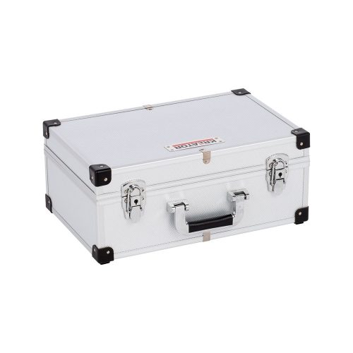 Kreator szerszámos koffer 420x265x173mm alu./ezüst KRT640260S