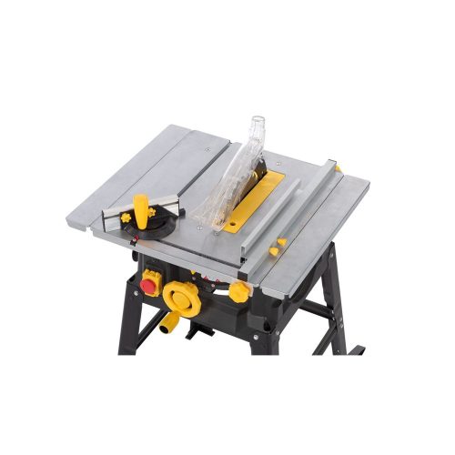 PowerPlus sárga asztali körfűrész 210mm 1700W POWX07590