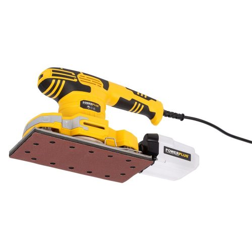 PowerPlus sárga rezgőcsiszoló 300W POWX0441