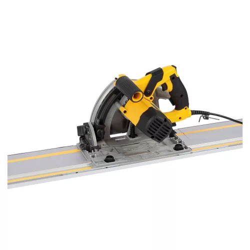PowerPlus sárga merülőfűrész 1200W +vezetősín POWX0562