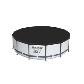   Bestway 58248 takarófólia 427 cm fémvázas medencéhez, fekete  (8050112)