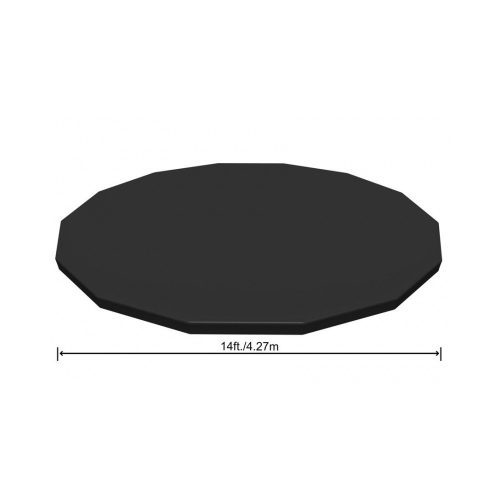 Bestway 58248 takarófólia 427 cm fémvázas medencéhez, fekete  (8050112)