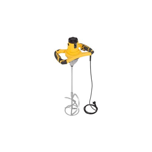 PowerPlus sárga elektromos beton- / festékkeverő 1600W  POWX0842