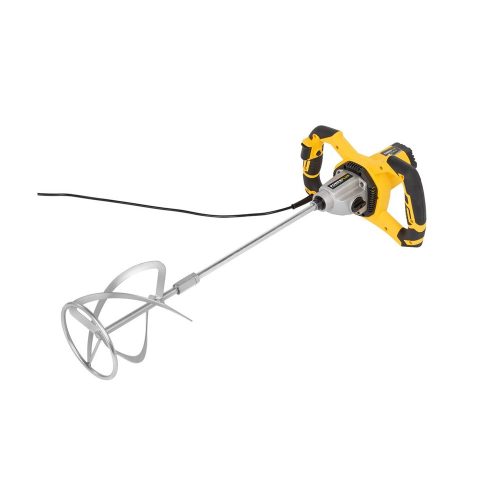 PowerPlus sárga elektromos beton- / festékkeverő 1600W  POWX0842