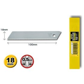   Olfa vágópenge nem tördelhető 18mm 10db/csomag  LB-SOL-10
