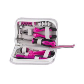   STR szerszámkészlet SET12 női 23db-os rózsaszín (239692)