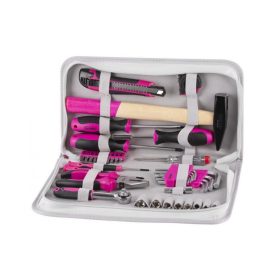   STR szerszámkészlet SET11 női 39db-os rózsaszín (239693)