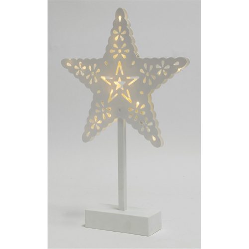 HOME KAD 20 STAR LED-es asztali dísz, csillag, 4,5V