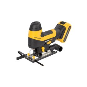   PowerPlus sárga akkus szénkefementes dekopírfűrész szett 20V POWXB50020
