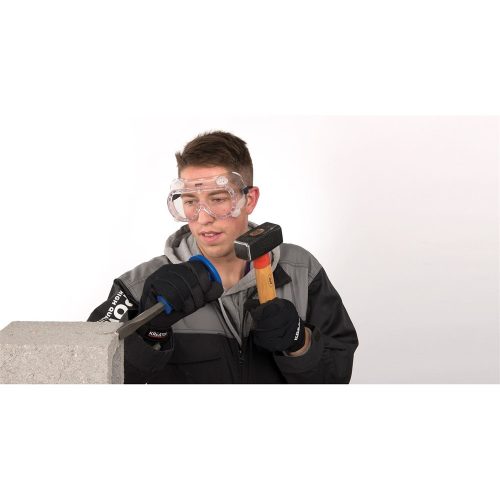 Kreator pántos, szelepes köszörűs szemüveg víztiszta KRTS30004  #