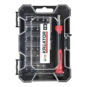   Kreator racsnis csavarhúzó készlet 26 részes mágneses KRTH20006
