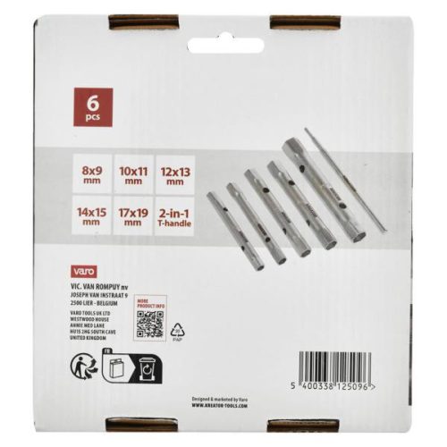 Kreator csőkulcs készlet 6db-os KRTH31403