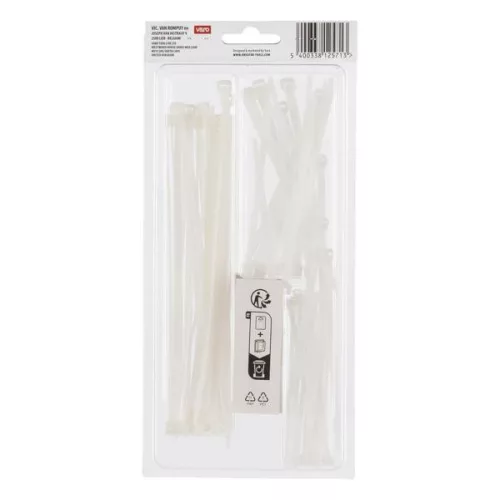 Kreator kábelkötegelő fehér 3x25db (2,5x120/4,8x120/4,8x190mm) KRTH41007