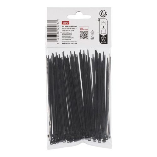 Kreator kábelkötegelő fekete 2,5X120mm 100db KRTH41102