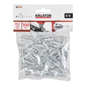 Kreator popszegecs 4,8X16mm 100db-os KRTH62706