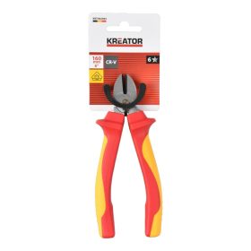 Kreator oldalcsípő fogó szigetelt 160mm VDE KRTH62903