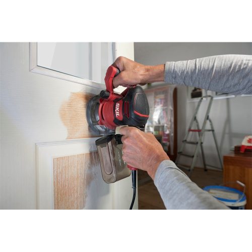 SKIL RED SR1E7480DA excentercsiszoló 125mm 400W + hordtáska