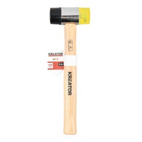 Kreator műanyag - gumikalapács 40mm/300g KRTH90607