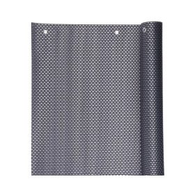   STR árnyékoló háló / betekintésgátló  ponyvakarikával 800g/m2 szürke 0,9x3 m (2171497)