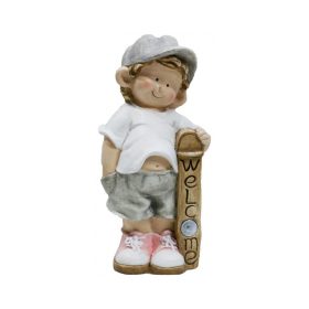 STR GECCO 9095 kerti dekoráció, fiú táblával (8090860)