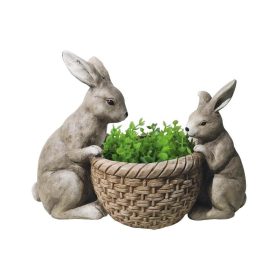 STR GECCO 8612 kerti dekoráció, nyulak (8090624)