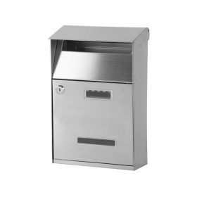   STR GL-16S rozsdamentes acél postaláda 320x215x105 mm (252268)