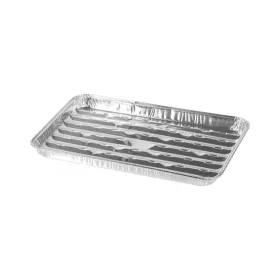  STR grill alu téglalap alakú tál 34x23x2,5 cm  3db/csomag  (2212286)
