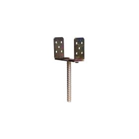   STR Oszloptartó betonozható, állítható méret 75-120 mm (429385)