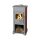 STR Bella Thalia kályha piros öntöttvas/samott 6,2 kW 120 mm (221033)