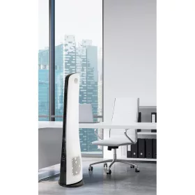   HOME TWFR 110 oszlopventilátor távirányítóval fekete 110 cm 45 W