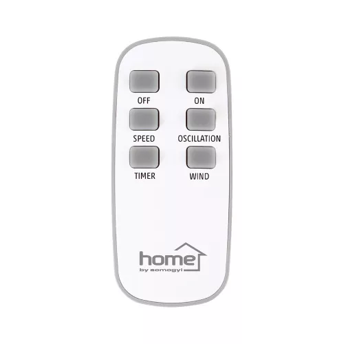HOME TWFR 110 oszlopventilátor távirányítóval fekete 110 cm 45 W