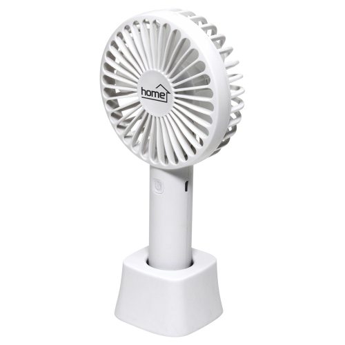 HOME HF 9/WH kézi, tölthető ventilátor 9 cm