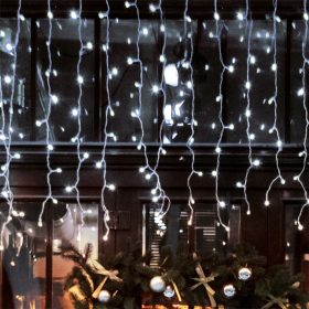   HOME DLFJ 200/WH LED-es sorolható jégcsap fényfüggöny 5 m