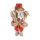 HOME KDD 45 táncoló, zenélő mikulás 45 cm