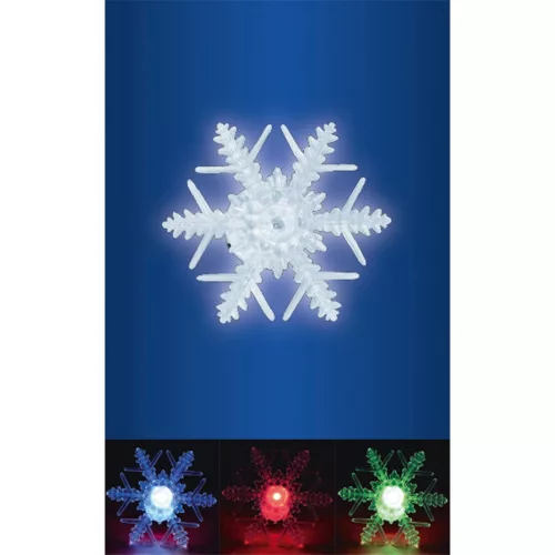 HOME KID 331 LED-es ablakdísz, hópehely 10 cm