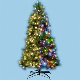   HOME KMF 6/240 műfenyő beépített LED világítással 240 cm