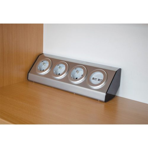 HOME KNV 03/USB szerelhető konyhai elosztó USB aljzatokkal