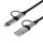 HOME USB MULTI 4in1 USB töltőkábel 1,5 m