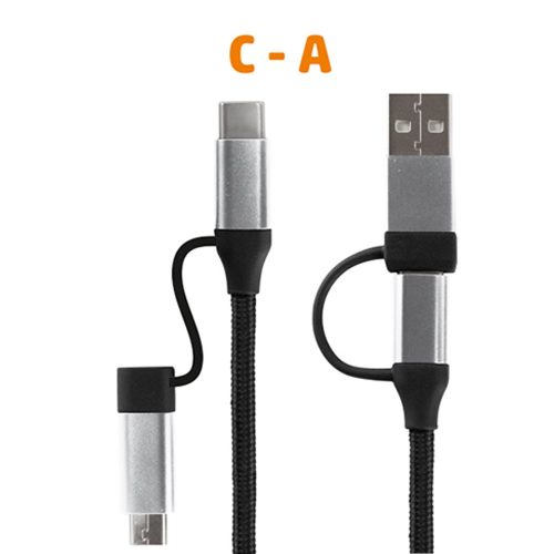 HOME USB MULTI 4in1 USB töltőkábel 1,5 m