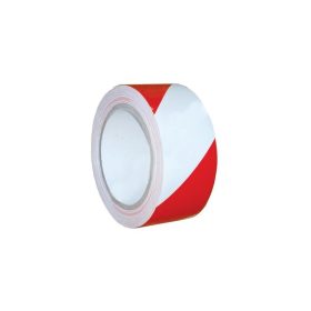   STR 217880 figyelmeztető ragasztószalag 75mm L-250m piros-fehér (217880)