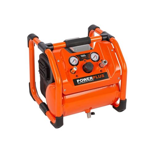 PowerPlus Dual Power akkus kompresszor alapgép 20V POWDP7070